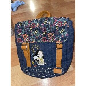 Disney Animators Collection Pocahontas Mini Backpack Denim Floral